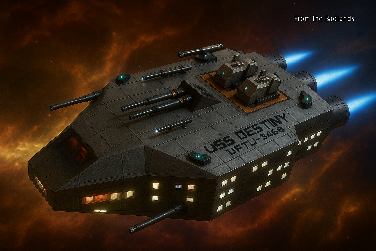 Die Abenteuer der USS-Destiny und seiner Crew…